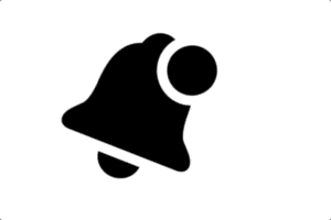 Notification bell animation created with interpolatingSpring.